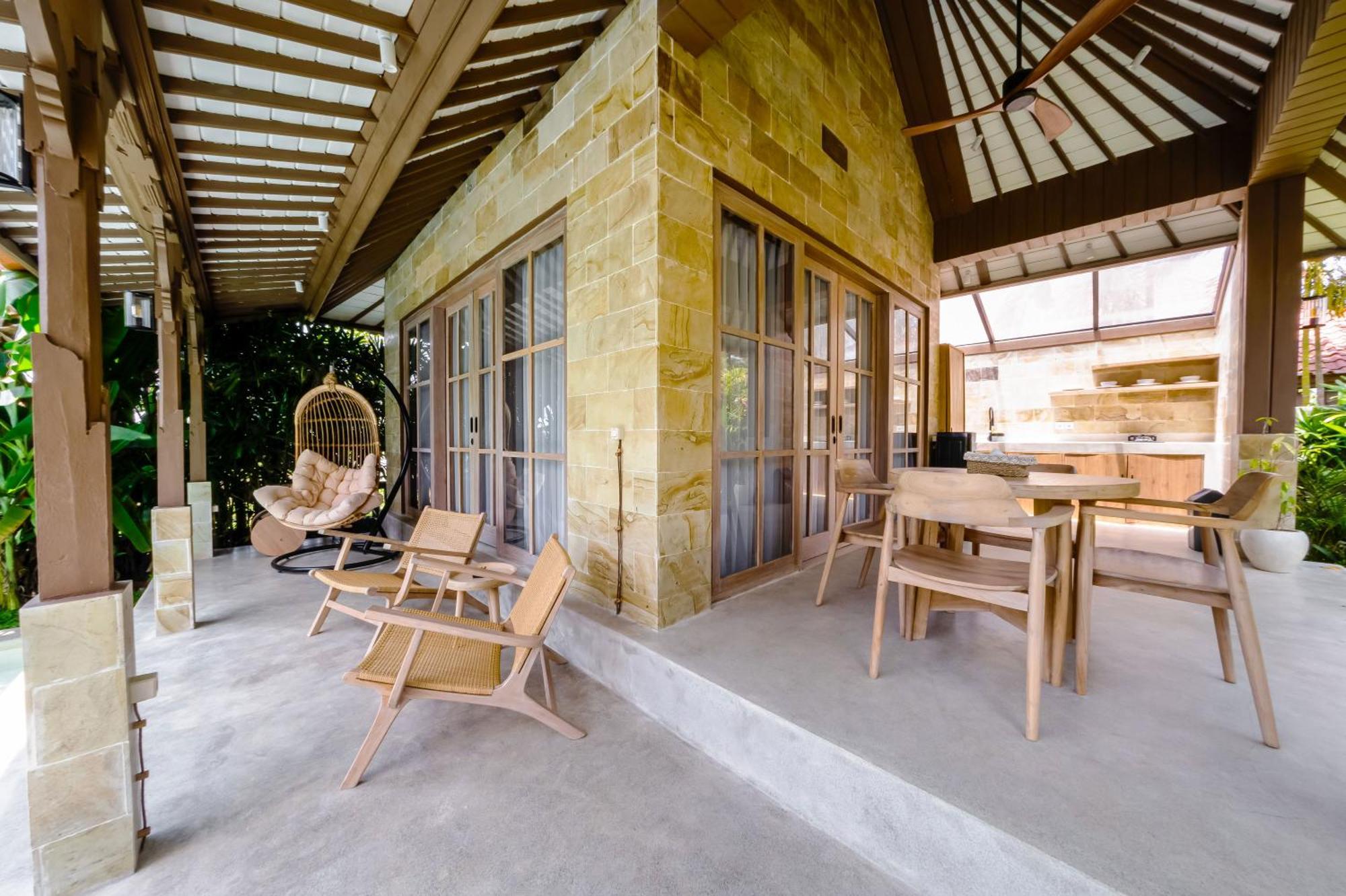 Nyaman By Evdekimi - Romantic Escape Among Rice Fields With Pool, Terrace - Long Extras Villa