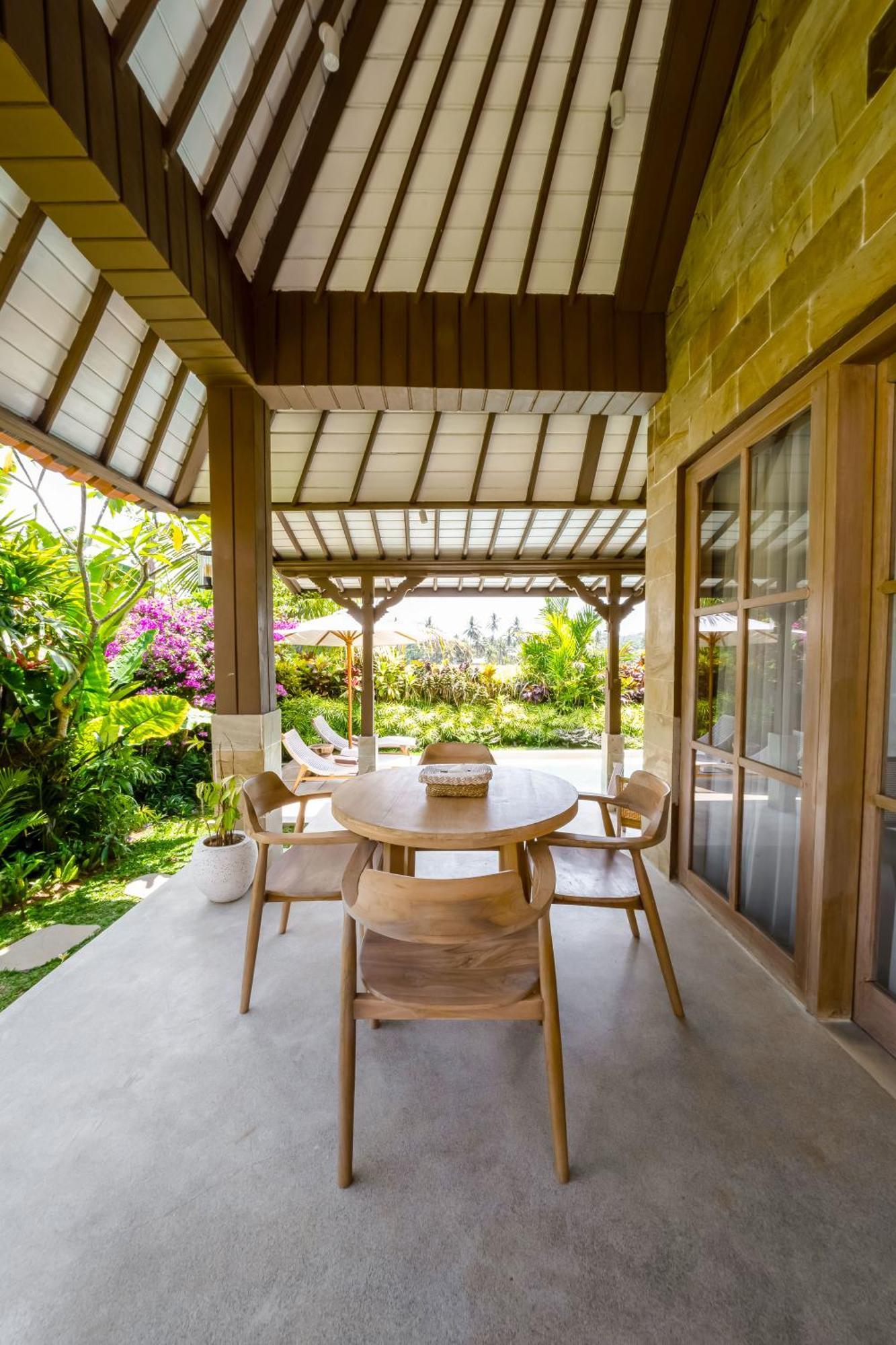 Nyaman By Evdekimi - Romantic Escape Among Rice Fields With Pool, Terrace - Long Extras Villa