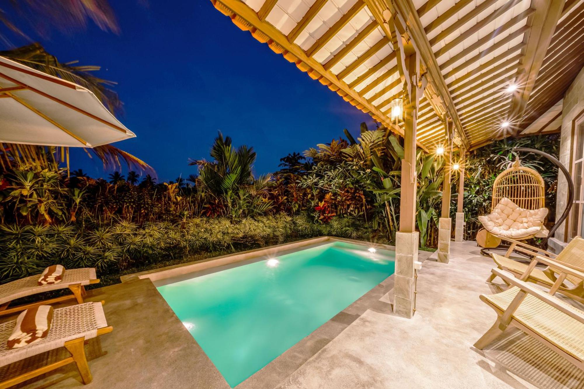 Villa Nyaman By Evdekimi - Romantic Escape Among Rice Fields With Pool, Terrace - Long Extras